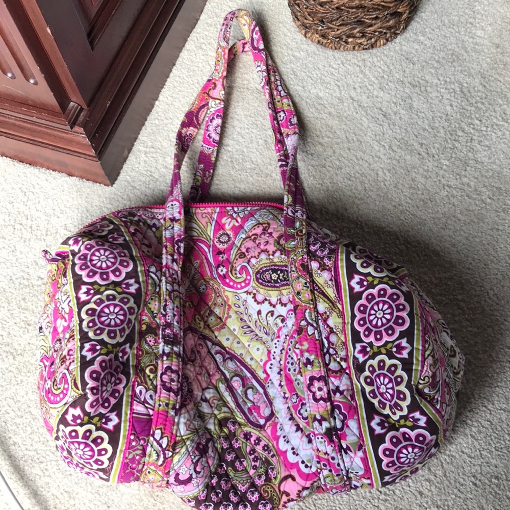 Vera Bradley small duffel travel bag
